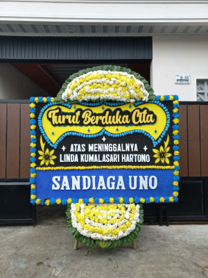 Papan Bunga Duka di Kedu