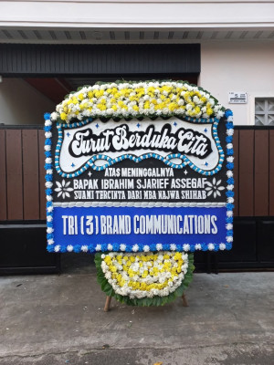 Papan Bunga Duka di Kedu
